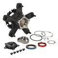 Joes Racing Products 25337-B-F Rear Wide 5 Wheel Hub Kit with Bearings and Hardware in Black Anodized Aluminum