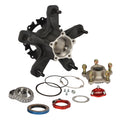 Joes Racing Products 25337-B-R Rear Wide 5 Aluminum Wheel Hub Kit with Bearings, Dust Cap, Hardware, and Wheel Studs in Black Anodized Finish