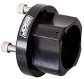 Joes Racing Products 25411 Quarter Midget Brake Rotor Hat with 4 x 1.75 Inch Bolt Pattern, Aluminum, Black Anodized