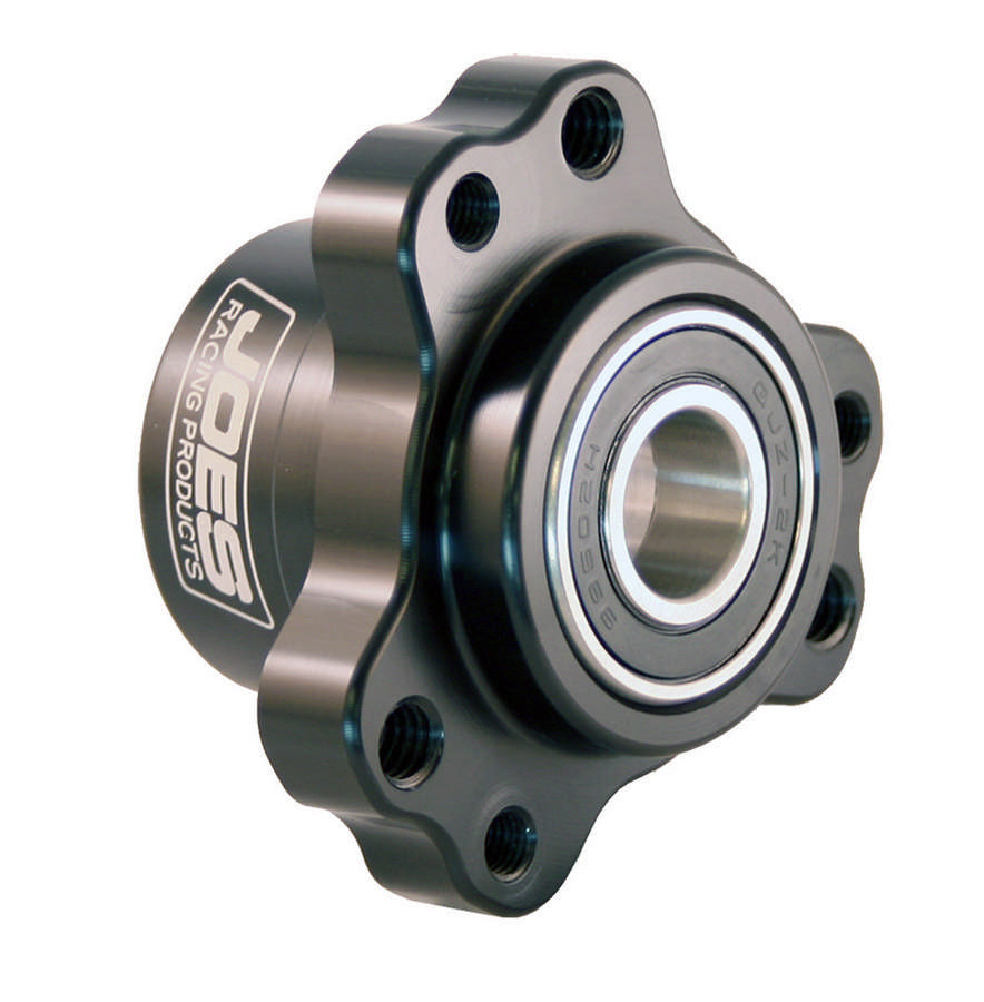 Joes Racing Products 25501 Kart and Quarter Midget Front Hub with Aluminum Construction and Black Anodized Finish