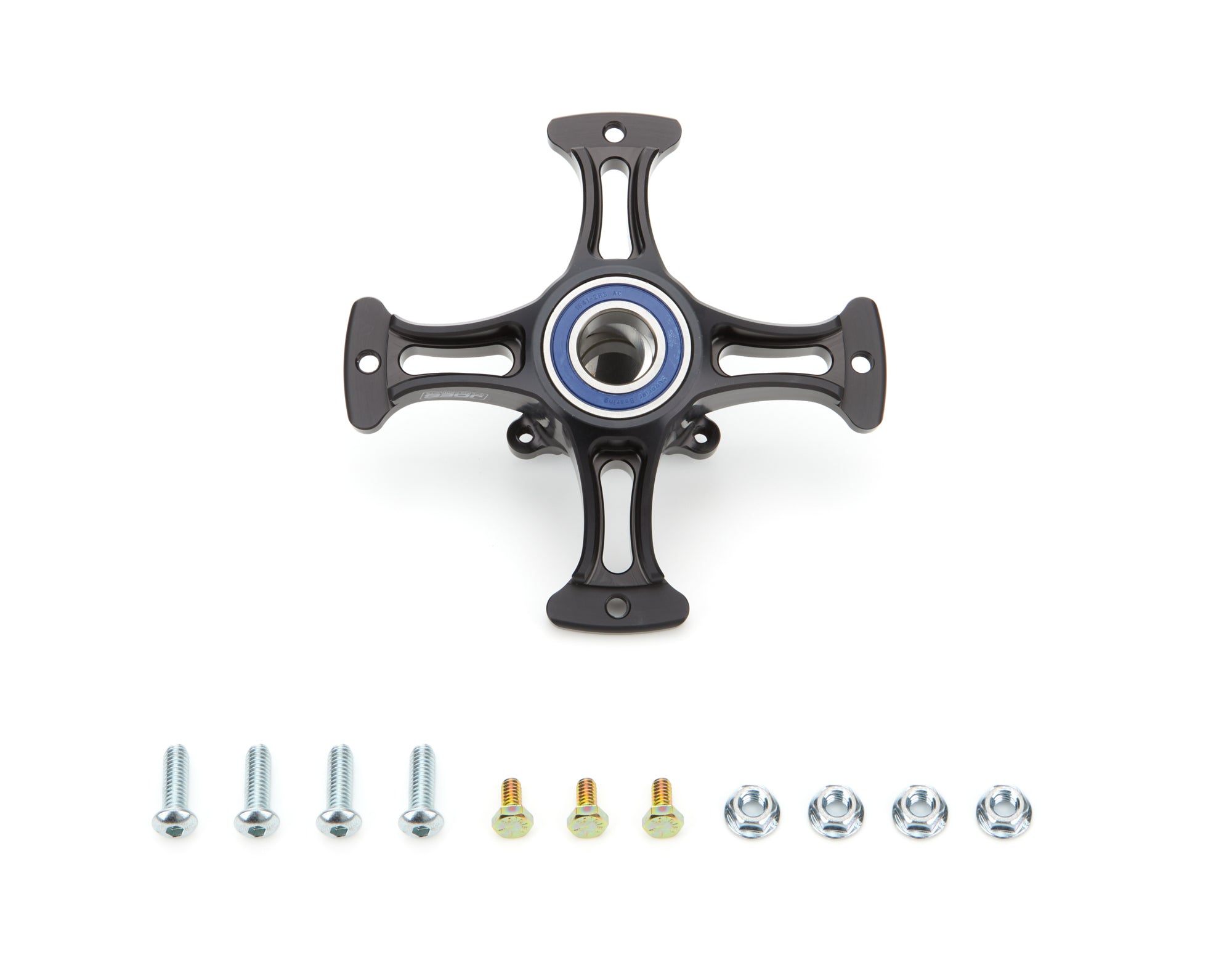 Joes Racing Products 25605-V2 Front Left Wheel Hub with 3-Bolt Rotor Mount for Micro and Mini Sprint Cars