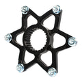 Joes Racing Products 25675 Sprocket Carrier for Mini Sprint, 1-3/4 Inch Diameter, 27-Spline, Aluminum Black Anodized