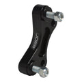 Joes Racing Products 25688 Rear Brake Caliper Bracket for Micro Sprint Vehicles, Aluminum, Black Anodized, 3-1/4 Inch Lug Mount
