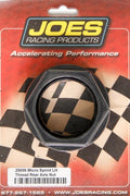 Joes Racing Products Axle Nut LH Thread for Micro Sprint Rear Axles, Aluminum, Black Anodized
