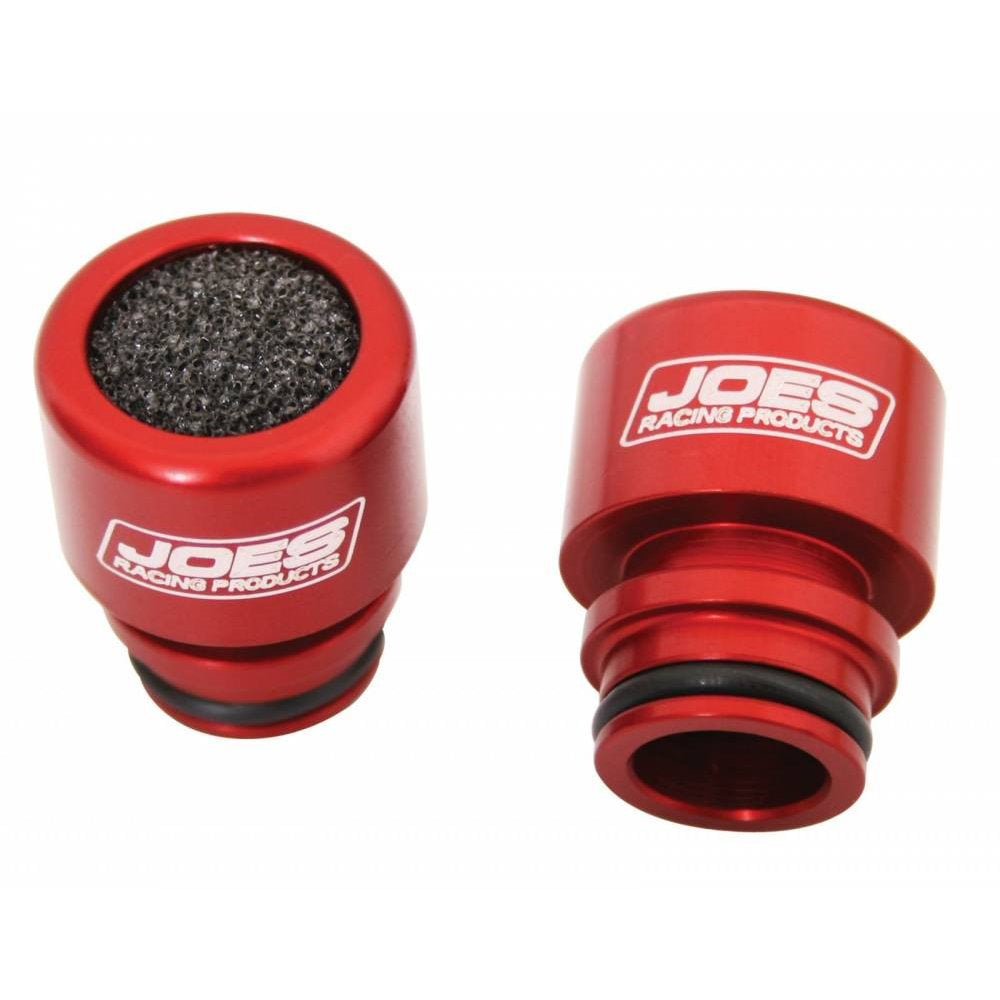 JOES RACING PRODUCTS Carburetor Vent for Yamaha R6 Mini Sprint, Aluminum, Red Anodized