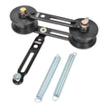 Joes Racing Products Chain Guide Mini-Sprint Black 25875-B Double Roller Bolt-On with Hardware