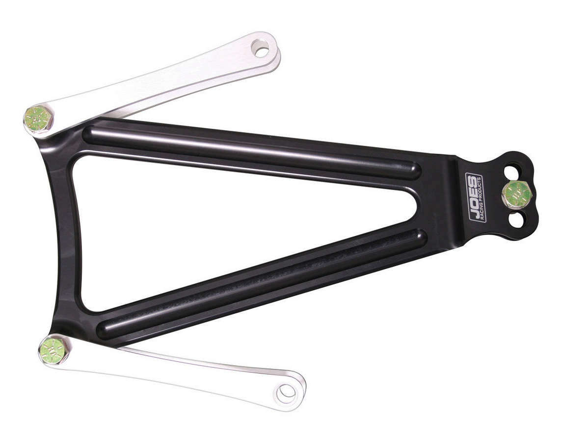 Joes Racing Products 25955 Mini Sprint Jacobs Ladder, 10 Inch Aluminum Black Anodized Hardware and Straps