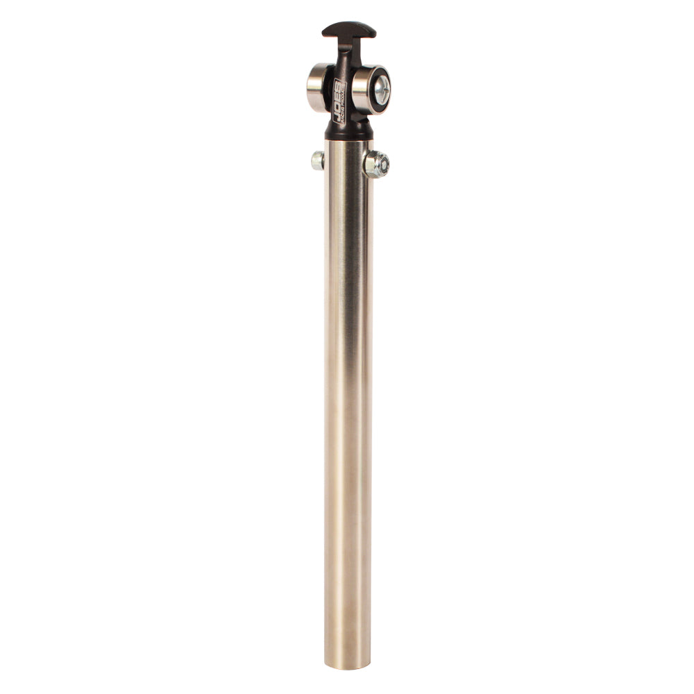 Joes Racing Products 25980-V2 Stainless Steel Roller Wing Post, 10 Inch Length, 0.75 Inch Outer Diameter, Micro Mini Style