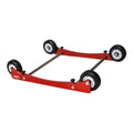 Joes Racing Products Tire Roller Billet 4-Roller Adjustable Aluminum Housing Red Powder Coat