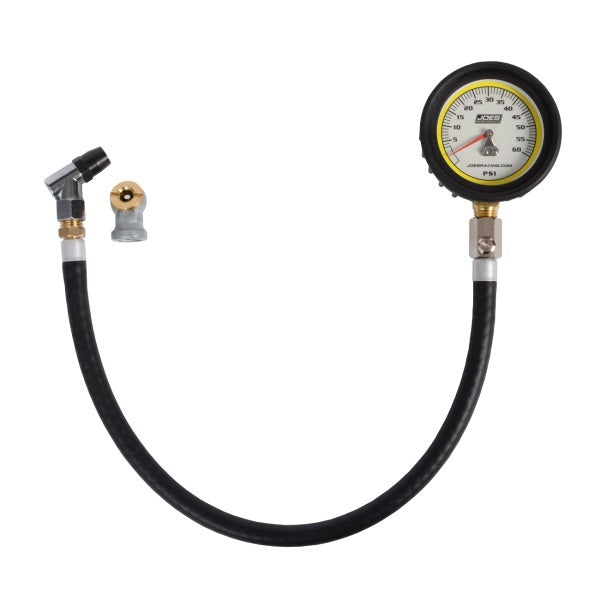 Joes Racing Products Pro Tire Pressure Gauge 0-60 PSI with Glow in Dark Face