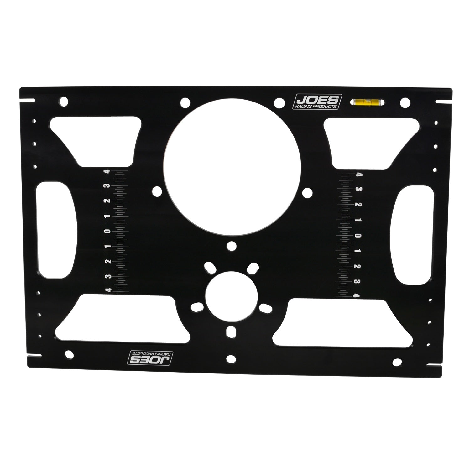 Joes Racing Products Setup Plate 5-Lug Billet Aluminum Black Anodized