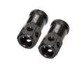 Joes Racing Products LW Aluminum Quick Change Cover Nut Kit Part Number 34359, 3/8-16 Thread, Black Anodized Finish, Pack of 2