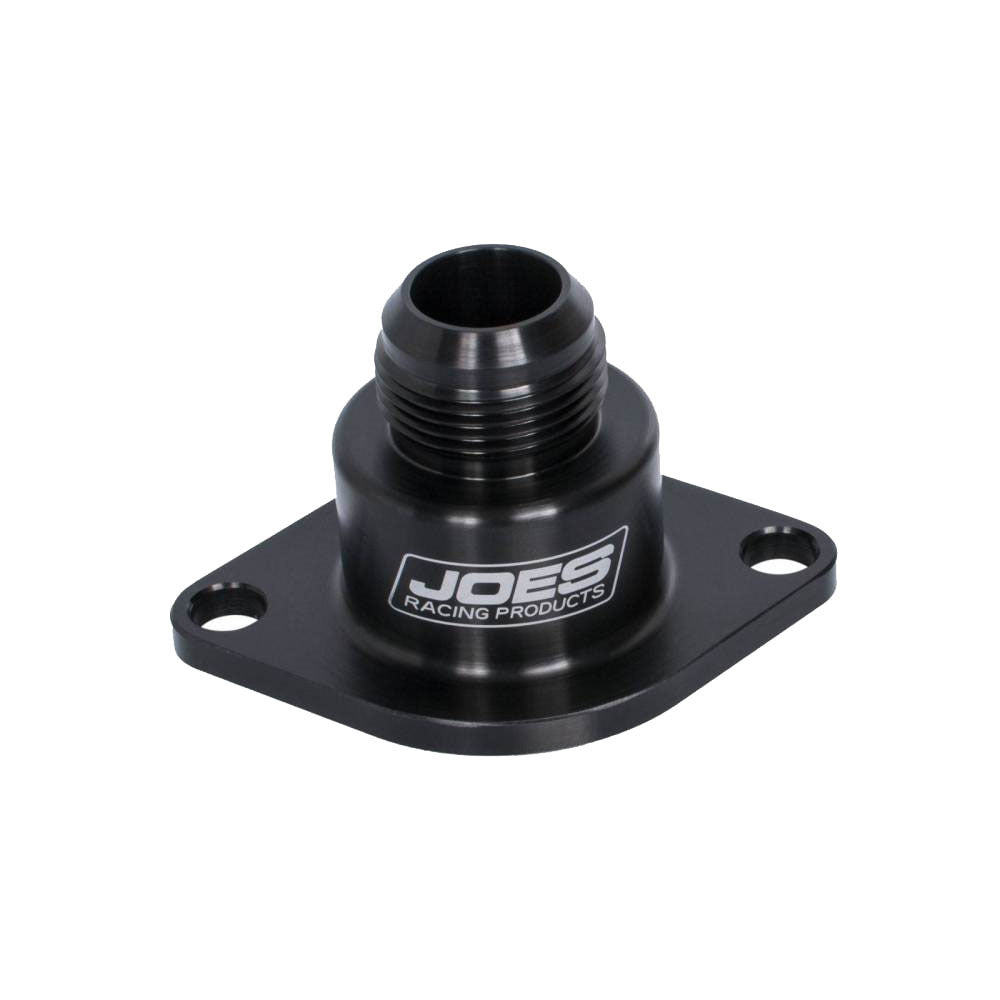 Joes Racing Products Water Outlet Fitting with Two 3/8 Inch NPT Ports for Chevy V6 and V8 Engines