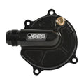 Joes Racing Products Water Pump Housing 36015 for Suzuki Micro Sprint with 12 AN Male Inlet in Black Anodized Aluminum