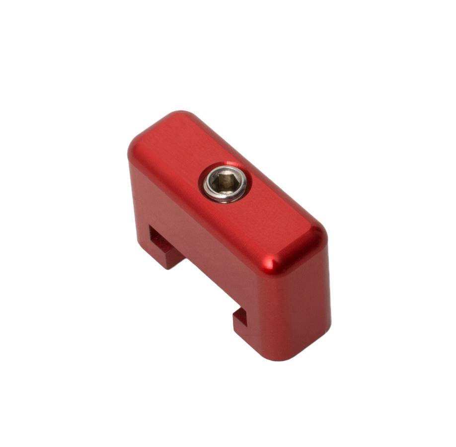 Joes Racing Products Radiator Core Retainer 36509 Aluminum Red Anodized