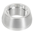 Joes Racing Products 37312 Weld Fitting, 12 AN Female, Aluminum, Natural Finish