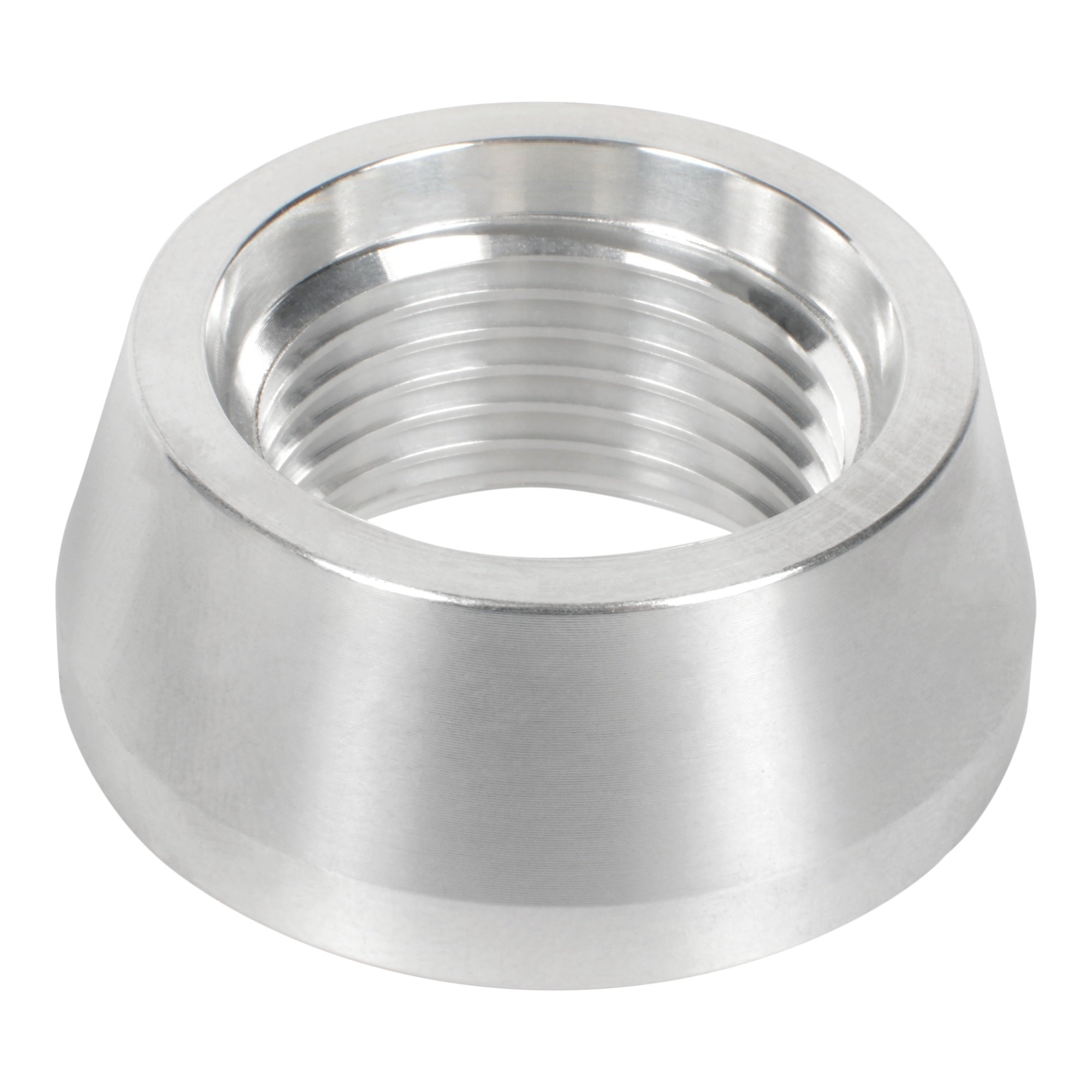 Joes Racing Products 37312 Weld Fitting, 12 AN Female, Aluminum, Natural Finish