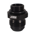 Joes Racing Products Port Fitting M22 x 1.5 to -12 AN Aluminum Black Anodized