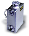Joes Racing Products 45002 Aluminum Coolant Recovery Tank, 5.25 x 2.75 x 6.25 Inches Tall, Natural Finish