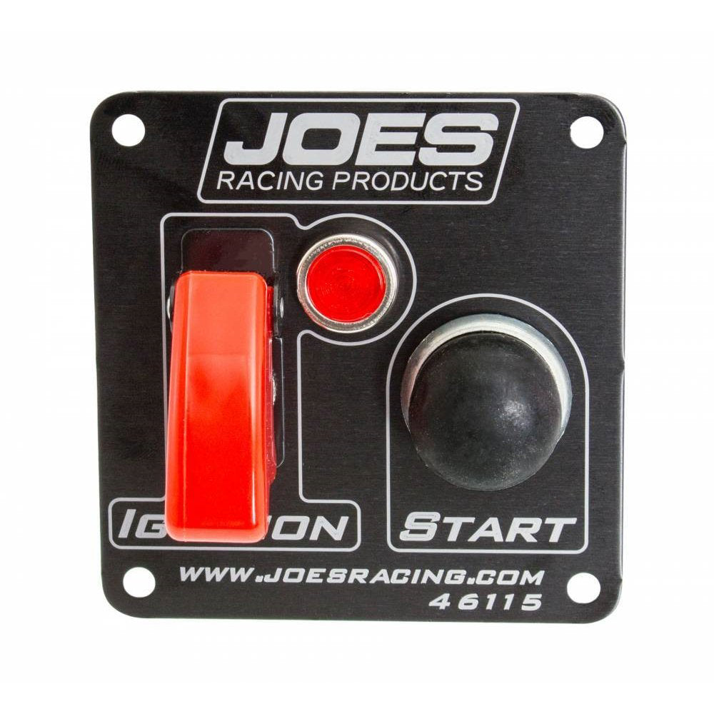 Joes Racing Products Switch Panel with Toggle and Momentary Buttons, Dash Mount 3.375 x 3.5 Inches