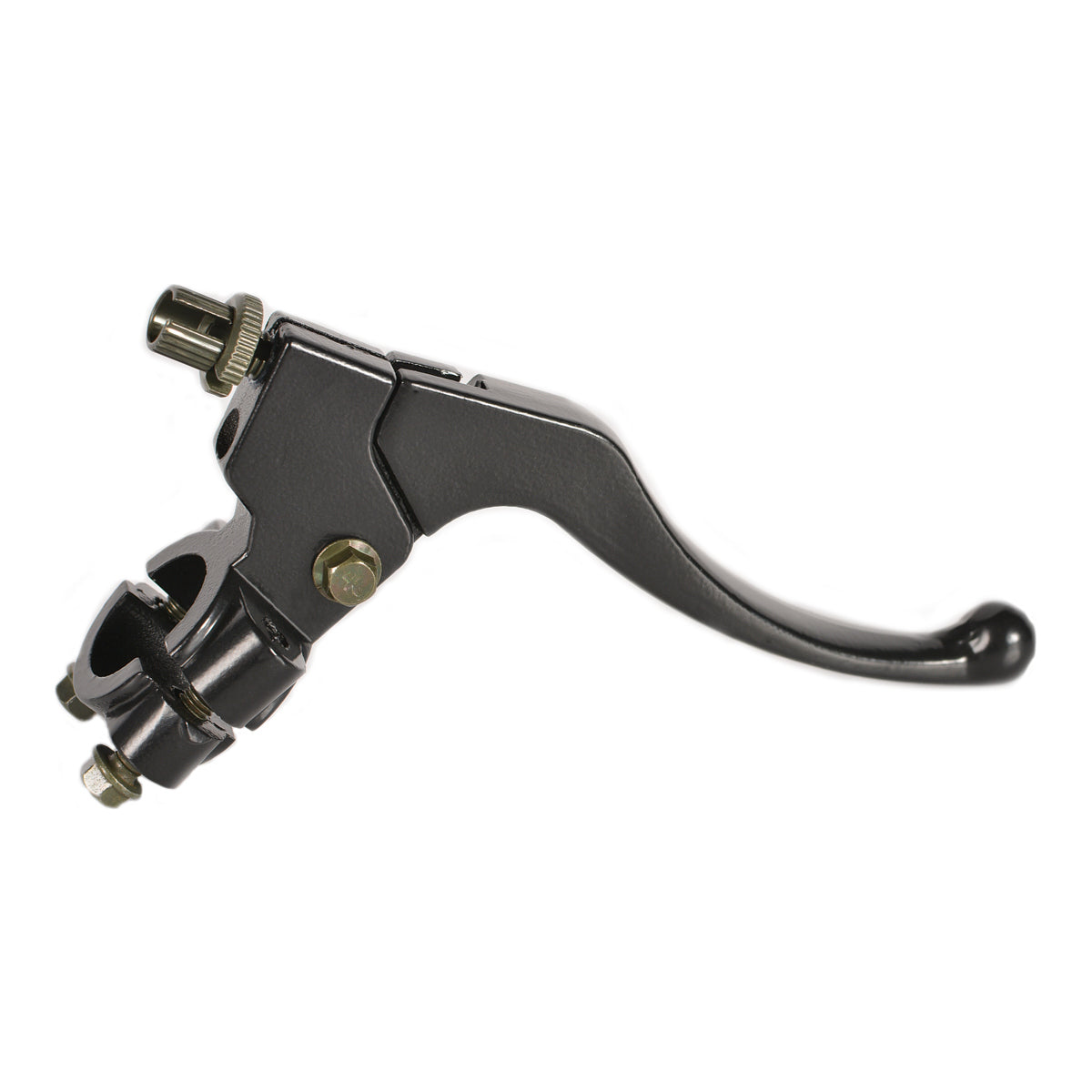 Joes Racing Products 51551 Micro Sprint Clutch Lever for Micro/Mini Vehicles, Clamp-On 7/8-inch OD Tube, Aluminum with Black Powder Coating