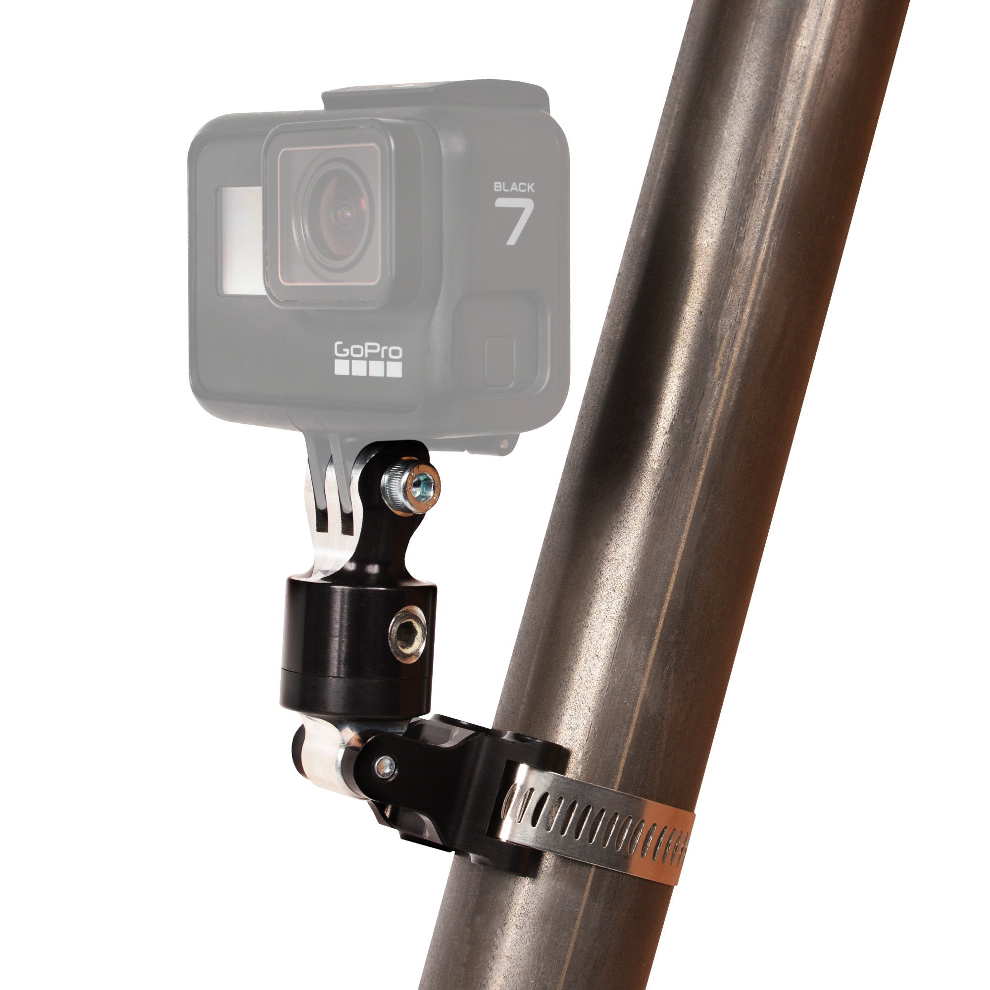 JOES Racing Products 60200 GoPro Mount Universal Tube Clamp-On Adjustable Aluminum Black