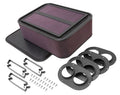 K&N Engineering Gen-2 Carbon Air Box for Sprint Car with 6.5 Inch Filter