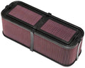 K&N Engineering Composite Airbox for Sprint Car, 7 x 19-Inch Rectangular, 6.5-Inch Tall, Reusable Oiled Filter