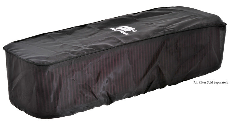 K&N Engineering Air Filter Wrap 100-8576PK Reusable Precharger 7.5 x 19 Inches Rectangle Black Polyester