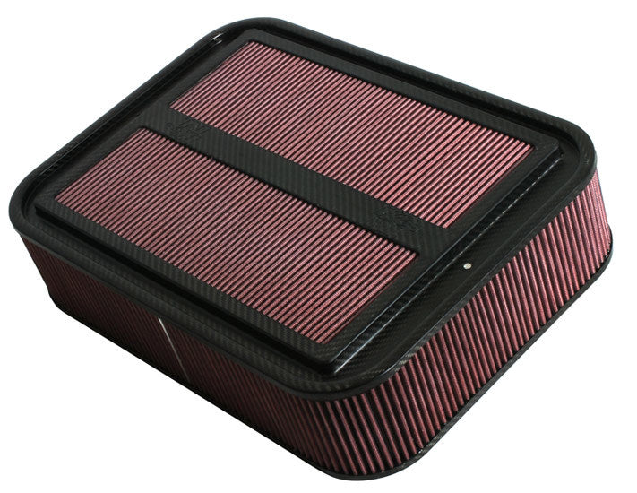K&N Engineering Sprint Car Air Box Kit 18.813 x 13.75 Inches Rectangle with Reusable Oiled Filter