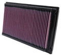 K&N Engineering 33-2031-2 Reusable Cotton Panel Air Filter for Nissan, Infiniti, Renault, Suzuki Vehicles, 11 x 6.563 Inches