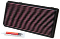 K&N Engineering 33-2122 Air Filter Element for Jeep Cherokee 1996-2001, Reusable Cotton Panel, 13.563 x 6.688 inches