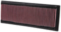 K&N Engineering 33-2181 Air Filter Element for Mercedes-Benz 1998-2015, Panel, Reusable Cotton, Red
