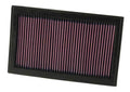 K&N Engineering K&N 33-2207 Air Filter Element for Ford, Lincoln, Mercury 2001-2005, Panel Style, 11.81 x 7.44 Inches, Reusable Cotton Media