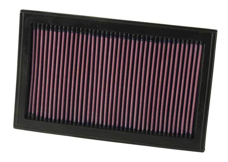 K&N Engineering K&N 33-2207 Air Filter Element for Ford, Lincoln, Mercury 2001-2005, Panel Style, 11.81 x 7.44 Inches, Reusable Cotton Media