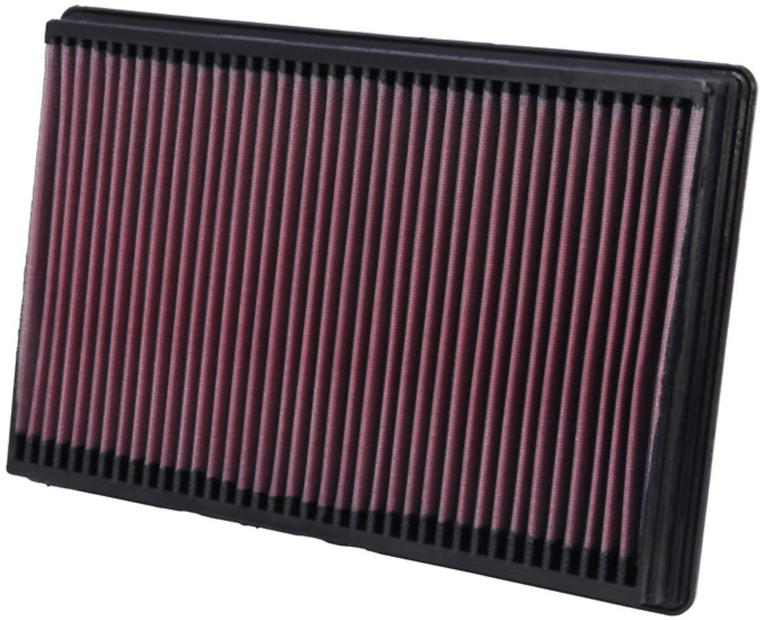 K&N Engineering 33-2247 Air Filter Element for Dodge Ram 1500 2002-2026, Reusable Cotton Panel Filter, 13.75 x 9.313 Inches