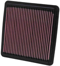 K&N Engineering 33-2304 Replacement Air Filter Panel for Subaru Vehicles, 8.75 x 8.56 Inches, Reusable Cotton Material