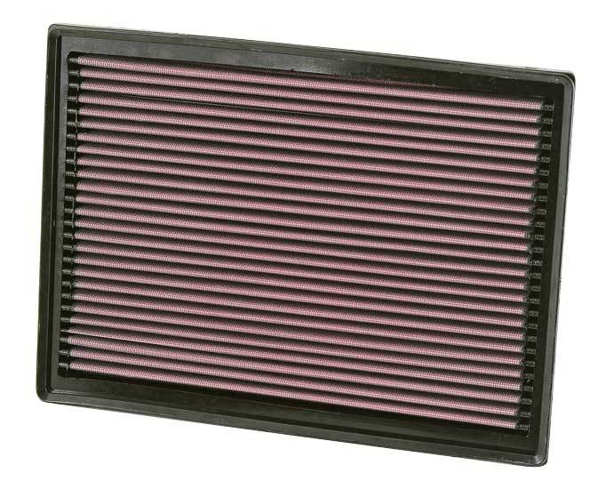 K&N Engineering Replacement Air Filter 33-2391 for Mercedes-Benz Sprinter 2006-2023, Reusable Cotton Panel Filter, 13.875 x 10.313 Inches