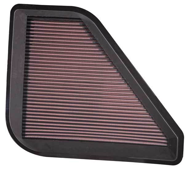 K&N Engineering 33-2394 Air Filter Element for 2007-2017 Buick Enclave, Chevy Traverse, GMC Acadia, 14x11.75 Inch Reusable Cotton Panel Filter