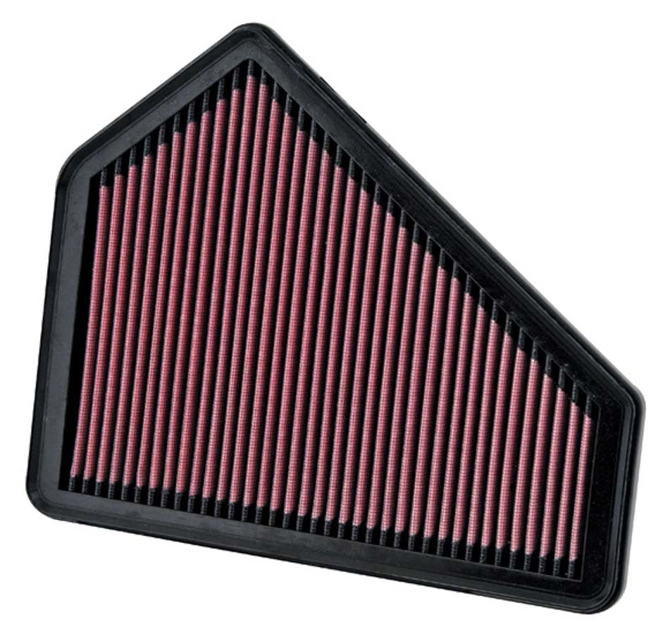 K & N Engineering 33-2411 Performance Air Filter for Cadillac CTS 2008-2015, Reusable Cotton Panel Filter, 11.5 x 9.375 Inches