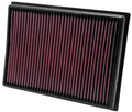 K&N Engineering 33-2438 Air Filter Element for Toyota FJ Cruiser 4.0L, Panel, Reusable Cotton, 12.5 x 9.188 Inches