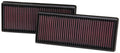 K&N Engineering Replacement Air Filter K&N 33-2474 Panel Filter with Reusable Cotton Media