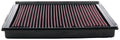 K&N Engineering 33-3045 Replacement Air Filter Element for Toyota and Mitsubishi Vehicles, 12.688 x 9.438 Inches, Reusable Cotton Red Finish