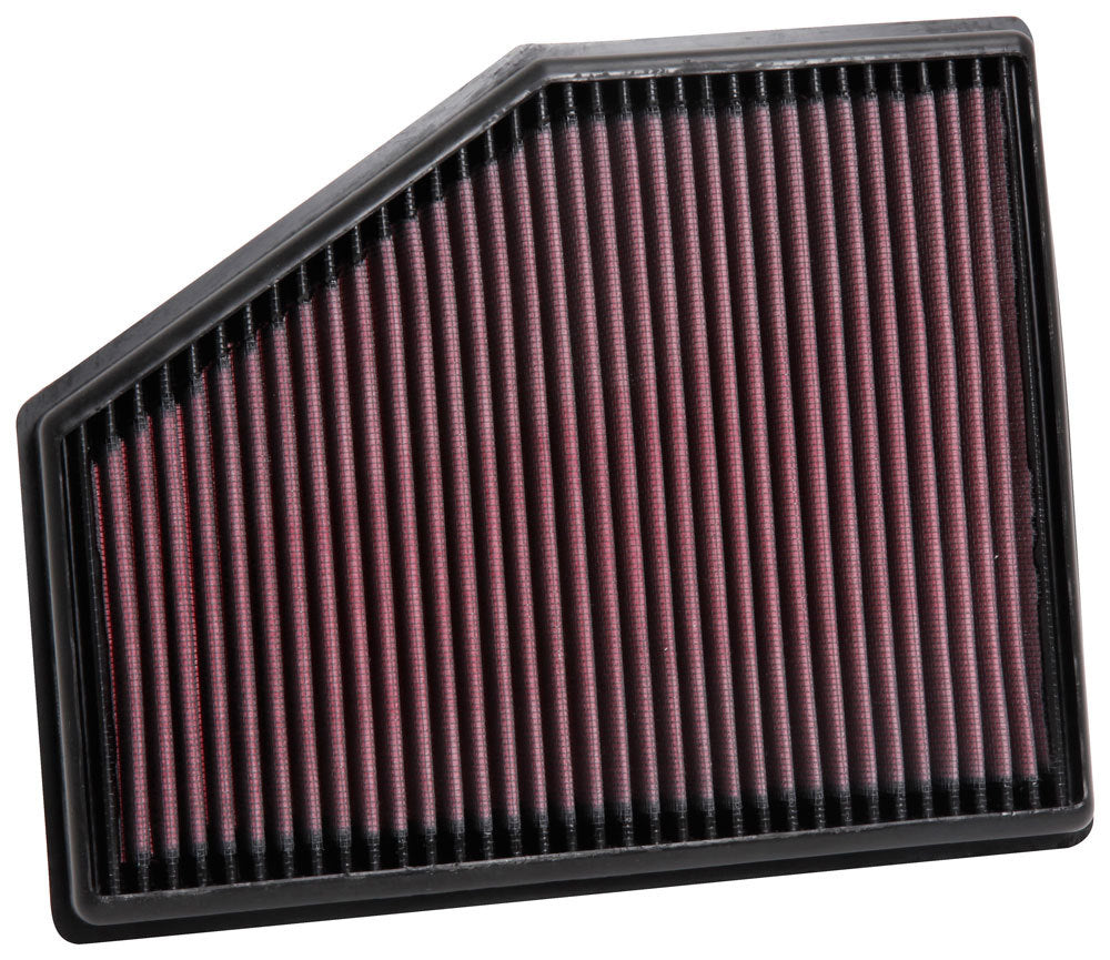 K&N Engineering Replacement Air Filter K&N 33-3079 Panel Air Filter for BMW 2015-2026, Cotton Filter Media, Red Finish