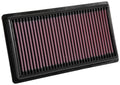 K&N Engineering Replacement Air Filter 33-3080 for Lexus, Toyota, Fiat Vehicles