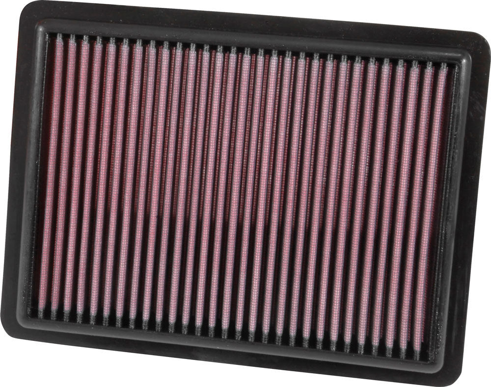 K&N Engineering Replacement Air Filter K&N 33-3096 Panel Air Filter 10.3 x 7.9 inches Reusable Cotton Red