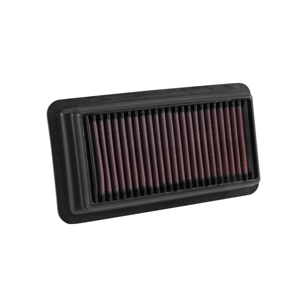 K&N Engineering 33-5044 Air Filter Element for Honda Civic and CR-V, Reusable Cotton, Rectangular, 9.875 x 5.438 x 1.5 inches