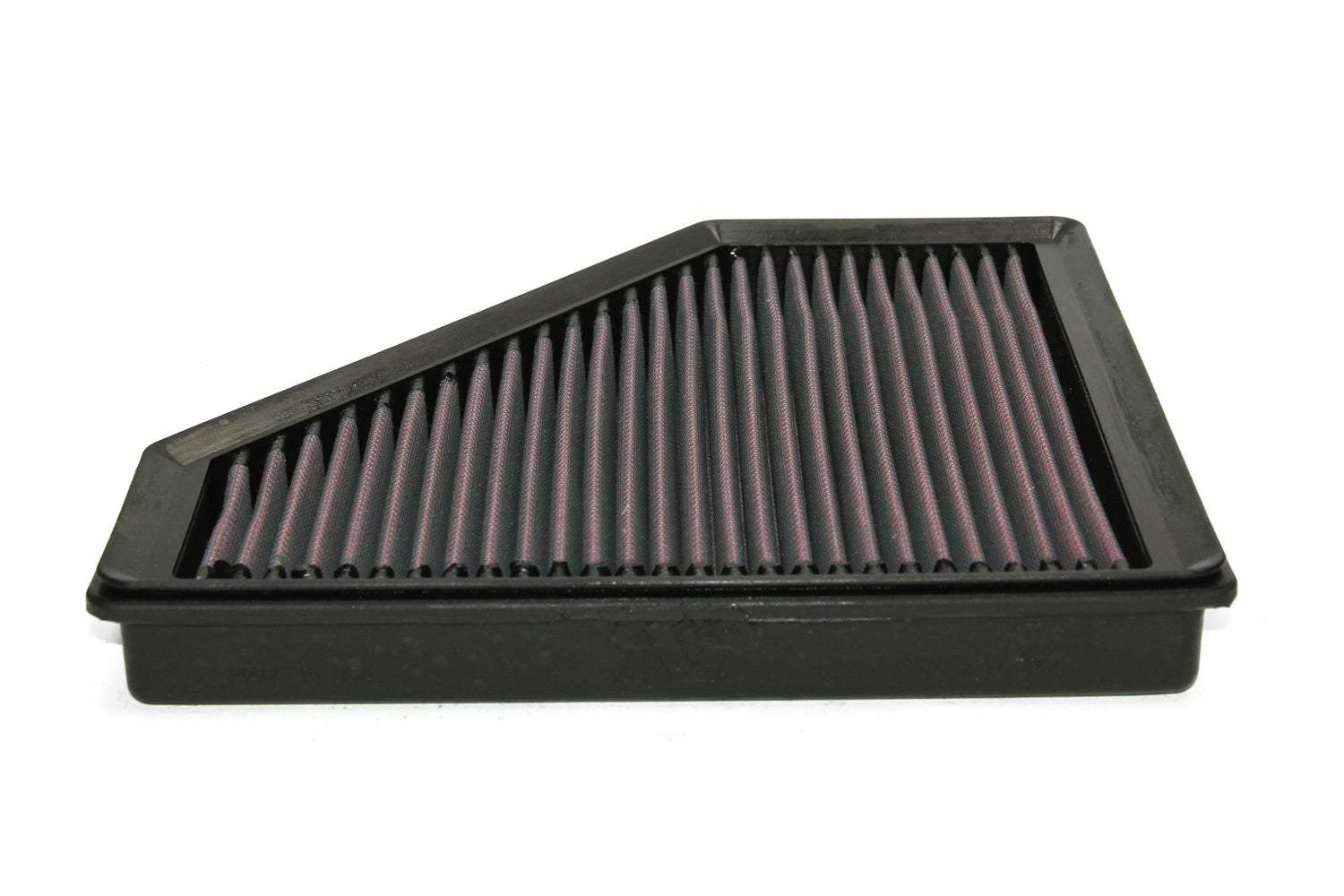K&N Engineering 33-5059 Air Filter Element for Cadillac CTS-V 6.2L, Panel, Reusable Cotton, Red
