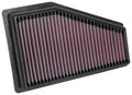 K&N Engineering 33-5089 Air Filter Element for Jeep Cherokee 2019 2.4L and 3.2L