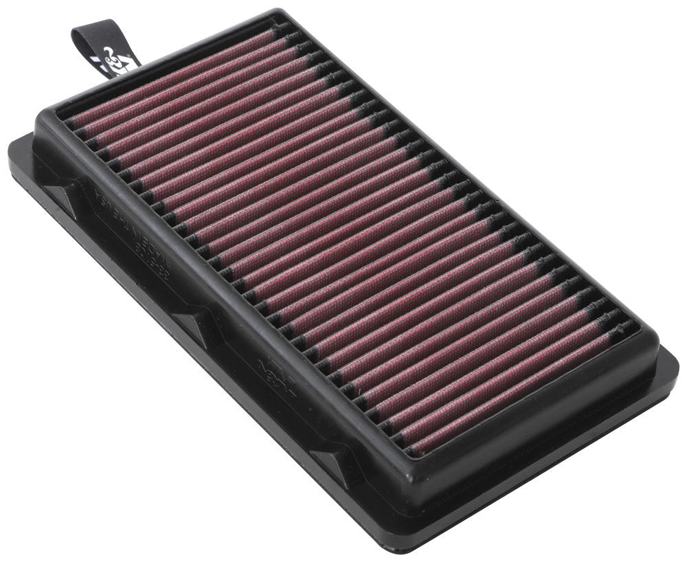 K&N Engineering Replacement Air Filter 33-5108 for Hyundai Vehicles, 10.875 x 6.5 Inches, Reusable Cotton Material